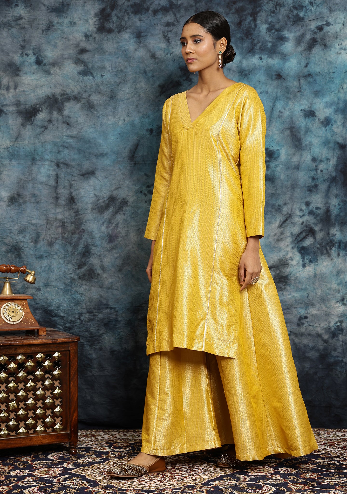 Haldi Haazari Kurta Set